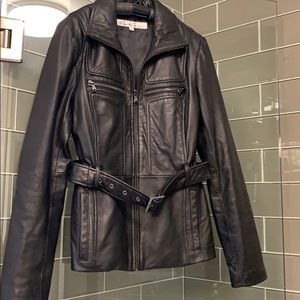 Kenneth Cole leather jacket. Like new!